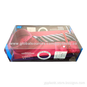 Clothes box, customized sizes and prints welcomed, PP/PET/PETG/PVC box manufacturer